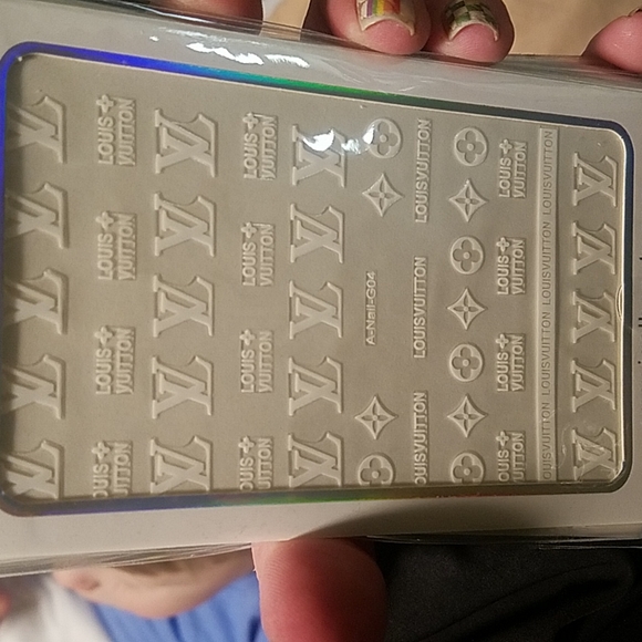 NWT Nail Art Design Decal Stickers N°54 GID! - Picture 4 of 11